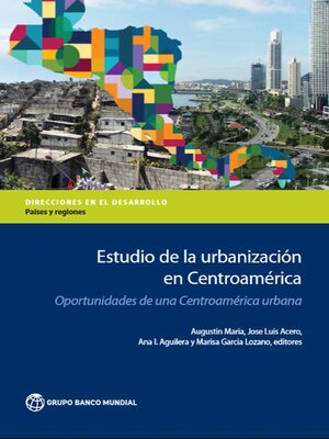 cover image of Estudio de la urbanización en Centroamérica